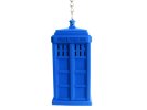 thee-ei Police Public Call Box TeaInfuser Blue Silicone