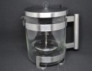 Theepot glas-rvs met thee-ei, cylinder; 122/160mm