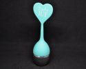 thee-ei Hart Beste Juf, mintgroen silicone + rvs, 1/1; �40/60-145mm