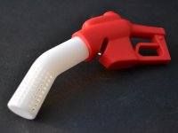 thee-ei Refuel, tankpistool silicone, wit-rood; 142/50/20mm
