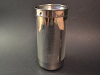 thee-ei-zeef Cylinder met deksel, rvs; 60/125mm